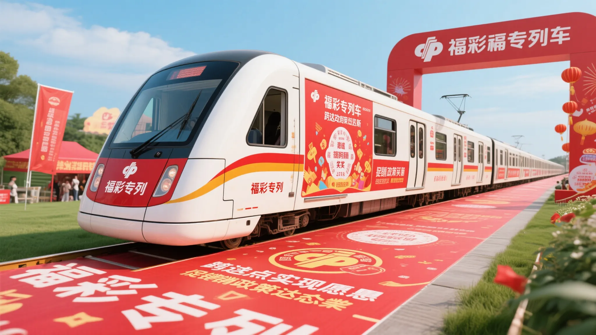 幸运之旅开启：彩民速来检票登车