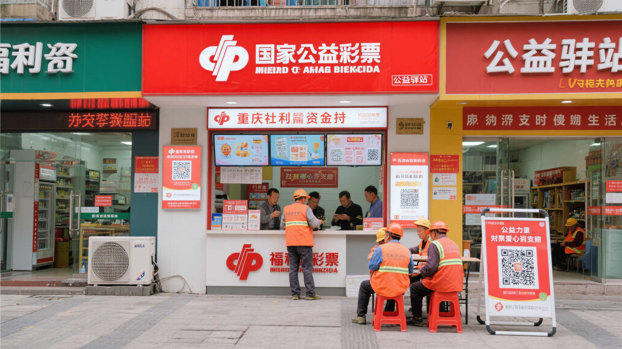 重庆福彩微光暖人心 公益驿站送温情